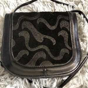 Vintage Roberto Vascon Crossbody Mini Saddle Bag